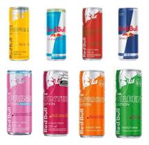 Kit Monster e Red Bull Variedade Completa de Latas Energéticas