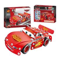 Kit Monta McQueen De Metal Disney Carros 200 Peças - Toyng Kit Monta McQueen De Metal Disney Carros 200 Peças - Toyng