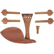 Kit Montagem Jujuba p/ Violino 4/4 - Madeira de Qualidade - Oliver Strings