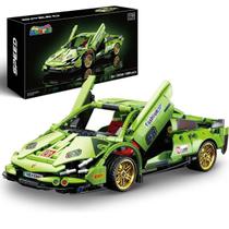 Kit Montagem Lamborghini Blocos 455 Peças Carro Realista Presente Entrega Rápida Kit Montagem Lamborghini Blocos 455 Peças Carro Realista Presente Entrega Rápida