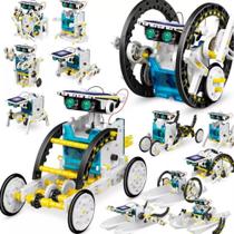 Kit Montagem Robo Solar 12x1 Iniciante Educacional Robótica