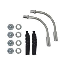 Kit Montagem V-Brake Tubo Guia Com Borracha Sanfona