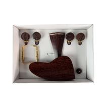 Kit Montagem Violino Tamarindo Hill Beber Heart Gold 4/4