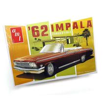 Kit Montar Carro 1962 Chevy Impala Convertible 1/25