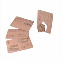 Kit Montar E Pintar- 3 Porquinhos Papelão 202301 Eu Amo Kit Montar E Pintar- 3 Porquinhos Papelão 202301 Eu Amo