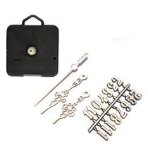 Kit Monte Relógio Mecanismos 13mm Números Ponteiros 5 Unids