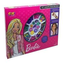 Kit Monte Suas Bijoux Pulseiras E Colares Barbie Fun F0028-1