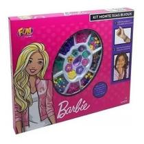 Kit Monte Suas Bijoux Pulseiras E Colares Barbie Fun F0028-1