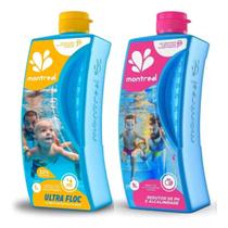 Kit Montreal Clarificante Floculante + Redutor de Ph 1 L