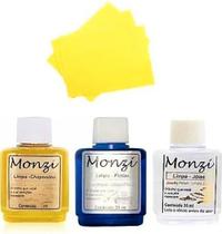 Kit Monzi Limpa Prata + Limpa Chapeado + Limpa Joia +Flanela