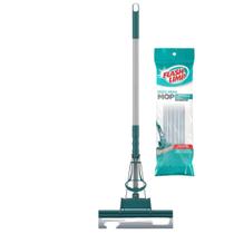 Kit Mop Flash Limp Limpeza Geral Absorvente + 1 Refil Extra Kit Mop Flash Limp Limpeza Geral Absorvente + 1 Refil Extra