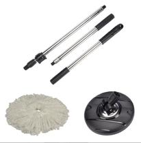 Kit Mop Perfect Pro Move 360 C/ Cabo + Refil + Suporte Original