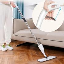 Kit Mop Spray Reservatório Flash Mágico mais Rodo Limpa Vidro
