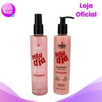 Kit Morango Natucorpo Body Splash 250ml + Hidratante 250ml
