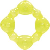 Kit Mordedor Geométricos Buba Com Água Vermelho Azul Amarelo