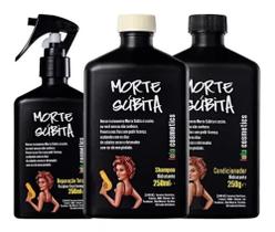 Kit Morte Súbita Shampoo + Condicionador + Spray Protetor Térmico Lola Cosmetics