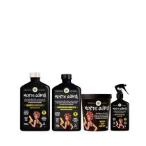 Kit Morte Subita Shampoo Liquido, Condicionador e Spray 250ml e Mascara 450g - Lola Cosmetics