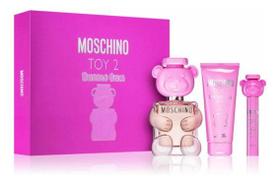 Kit moschino toy 2 bubble gum edt 100ml + body lotion 100ml + edt 10ml Kit moschino toy 2 bubble gum edt 100ml + body lotion 100ml + edt 10ml