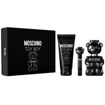 Kit moschino toy boy edp 100ml + body gel 100ml + edp 10ml Kit moschino toy boy edp 100ml + body gel 100ml + edp 10ml