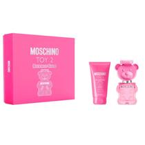 Kit Moschino Travel Set Toy 2 Bubble Gum 100 Ml Eau De Toilette +toy 2 Bubble Gum Body Lotion 100 Ml