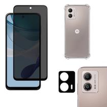 Kit Moto G73 Pel. Privacidade Capa Anti Impactos Pel. Câmera 3d Kit Moto G73 Pel. Privacidade Capa Anti Impactos Pel. Câmera 3d