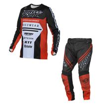 Kit Motocross Adulto Pro Tork Brave Camisa + Calça Kit Motocross Adulto Pro Tork Brave Camisa + Calça