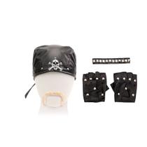 Kit motoqueiro preto 5un cromus 29006677