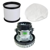 Kit Motor 127V, Filtro e Toca P/ Asp. A20S Electrolux Kit Motor 127V, Filtro e Toca P/ Asp. A20S Electrolux