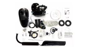 Kit Motor 2 Tempos 80cc Gasolina Bicicleta Preto