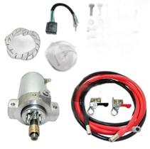 Kit Motor Arranque Elétrica Motor De Popa Mercury 40 Hp 2T