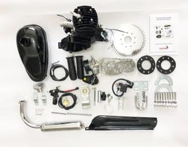Kit Motor Bicicleta Completo 80cc 2 Tempos Original P/ Bike Motorizada Kit Motor Bicicleta Completo 80cc 2 Tempos Original P/ Bike Motorizada
