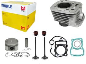 KIT MOTOR CG 125 TITAN 1991 ATE 2001 COM JUNTA + GUARNIÇAO + Válvulas