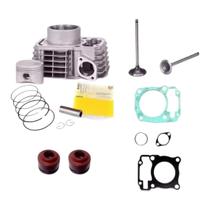 Kit Motor Cg Fan Titan 125 2009/17 bros 125 Válvula + Juntas Kit Motor Cg Fan Titan 125 2009/17 bros 125 Válvula + Juntas
