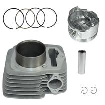 Kit motor cilindro completo com anel NXR150 Bros OHC CBX150 Aero NX150