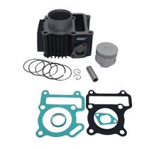 Kit Motor Cilindro Junta Aneis Pistao Zig 100 Crypton 105