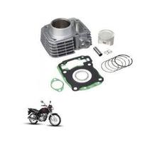 Kit Motor Cilindro Pistão Anéis Honda Cg Fan 125 2010 2011