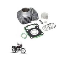 Kit Motor Cilindro Pistão Anéis Honda Cg Fan 125 2012 2013