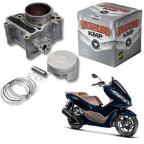 Kit Motor Cilindro Pistão Aneis Honda Pcx 160 2023 2024 2025