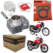 Kit Motor Cilindro Pistão Juntas Anéis Kmp Nxr Bross 160 2016 2017 2018 2019 2020 2021 2022 2023