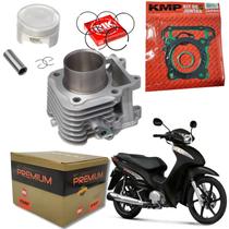 Kit Motor Cilindro Pistão Juntas Biz 125 KS ES EX 2009 2010 2011 2012