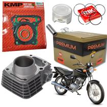 Kit Motor Cilindro Pistão Juntas Cg Fan 125 2002 2003 2004 2005 2006 2007 2008
