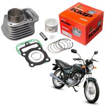 Kit Motor Cilindro Pistão Juntas Honda Cg 125 Titan Fan 2000 2001 Kit Motor Cilindro Pistão Juntas Honda Cg 125 Titan Fan 2000 2001