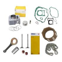 Kit Motor Completo Biela Juntas Valvulas Ybr/xtz125 Até 2005 Kit Motor Completo Biela Juntas Valvulas Ybr/xtz125 Até 2005