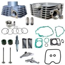 Kit motor completo cabeçote cilindro honda titan fan 150 - MHX