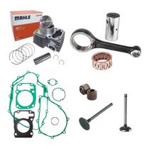 Kit Motor Completo Cg 150 Titan C/ Biela, Valvulas E Junta