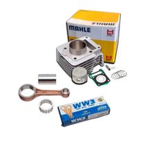 Kit Motor Completo Com Biela E Junta Yamaha Ybr 125 Ate 2008