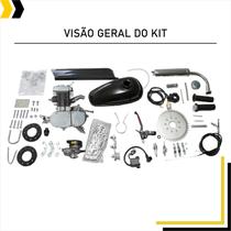 Kit Motor De Bicicleta Motorizada 80cc 2 Tempos Completo Kit Motor De Bicicleta Motorizada 80cc 2 Tempos Completo