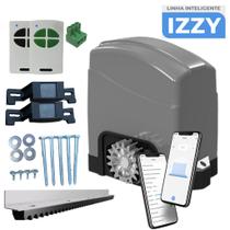 Kit Motor de Portão Inteligente Izzy Bluetoth wiffi Abertura 12s AGL
