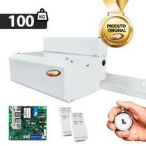 Kit Motor Deslizante Ppa Porta Social Jetflex Abre 1s Cremalheira 1,5m