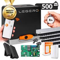 Kit Motor Dz Residencial Hub Legero 500kg 5m Cremalheira + Wi-Fi